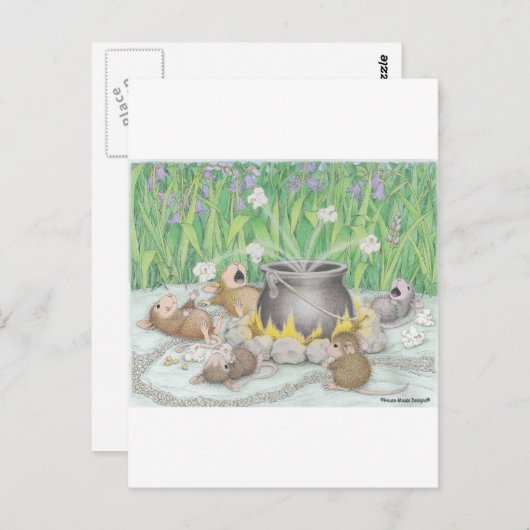 House-Mouse Design® - Briefkaart (Voorkant / Achterkant)