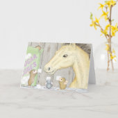 House-Mouse Design® Kaart (Gele Bloem)