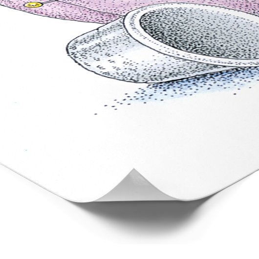 House-Mouse Design® - Mouse Bounce Poster (Hoek)