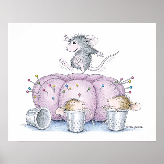 House-Mouse Design® - Mouse Bounce Poster (Voorkant)