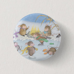 House-Mouse Design® - Pins Ronde Button 3,2 Cm