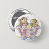 House-Mouse Design® - Pins Ronde Button 5,7 Cm (Voorkant /achterkant)