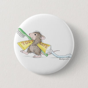 House-Mouse Design® - Pins Ronde Button 5,7 Cm