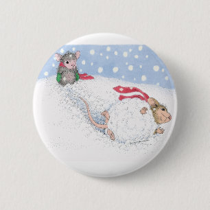 House-Mouse Design® - Pins Ronde Button 5,7 Cm