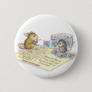 House-Mouse Design® - Pins Ronde Button 5,7 Cm