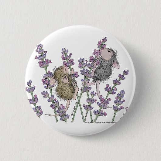 House-Mouse Design® - Pins Ronde Button 5,7 Cm (Voorkant)