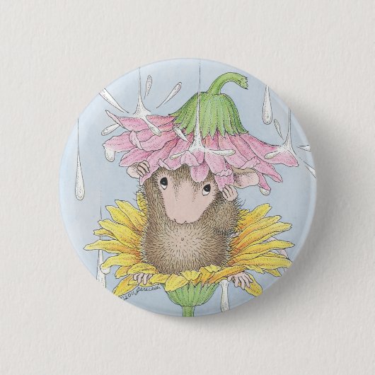House-Mouse Design® - Pins Ronde Button 5,7 Cm (Voorkant)