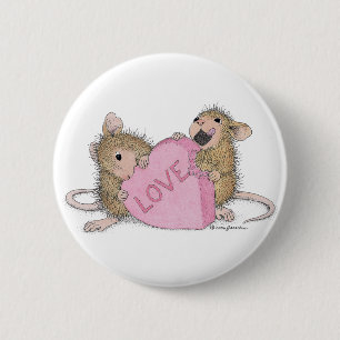 House-Mouse Design® - Pins Ronde Button 5,7 Cm