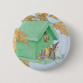 House-Mouse Design® - Pins Ronde Button 5,7 Cm (Voorkant)