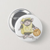 House-Mouse Design® - Pins Ronde Button 5,7 Cm (Voorkant /achterkant)