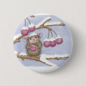 House-Mouse Design® - Pins Ronde Button 5,7 Cm (Voorkant)