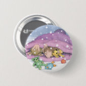 House-Mouse Design® - Pins Ronde Button 5,7 Cm (Voorkant /achterkant)