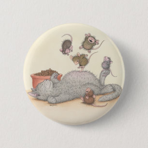House-Mouse Design® - Pins Ronde Button 5,7 Cm