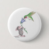 House-Mouse Design® - Pins Ronde Button 5,7 Cm (Voorkant)