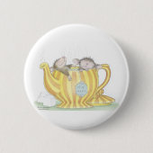 House-Mouse Design® - Pins Ronde Button 5,7 Cm (Voorkant)