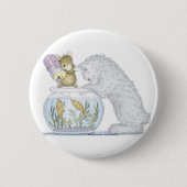 House-Mouse Design® - Pins Ronde Button 5,7 Cm (Voorkant)