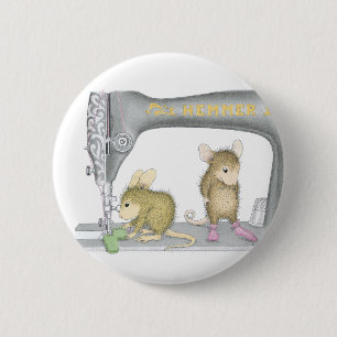 House-Mouse Design® - Pins Ronde Button 5,7 Cm