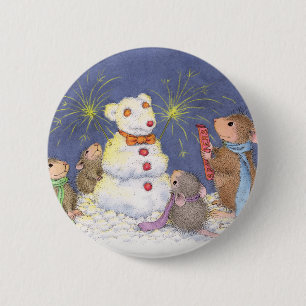 House-Mouse Design® - Pins Ronde Button 5,7 Cm