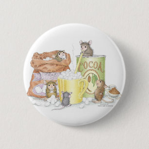 House-Mouse Design® - Pins Ronde Button 5,7 Cm