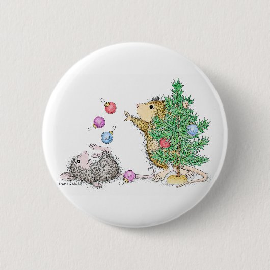 House-Mouse Design® - Pins Ronde Button 5,7 Cm (Voorkant)