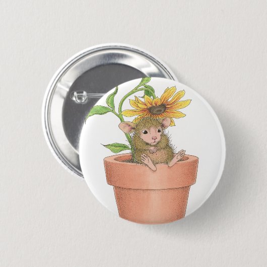 House-Mouse Design® - Pins Ronde Button 5,7 Cm (Voorkant /achterkant)