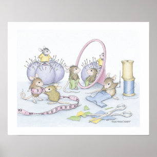 House-Mouse Design® - Poster voor naaiwerk