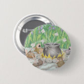 House-Mouse Design® - Ronde Button 5,7 Cm (Voorkant /achterkant)