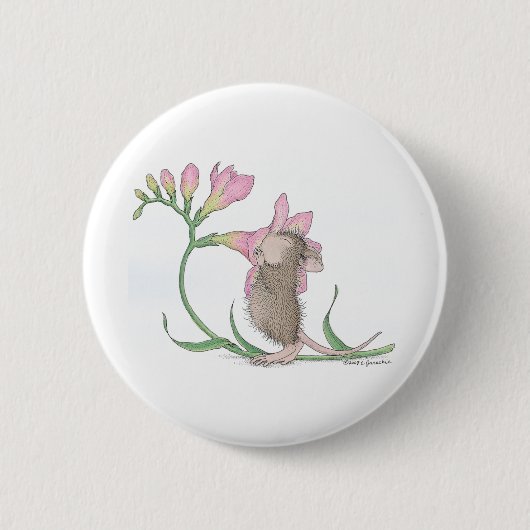 House-Mouse Design® - Ronde Button 5,7 Cm (Voorkant)