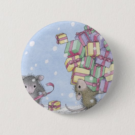 House-Mouse Design® Ronde Button 5,7 Cm (Voorkant)