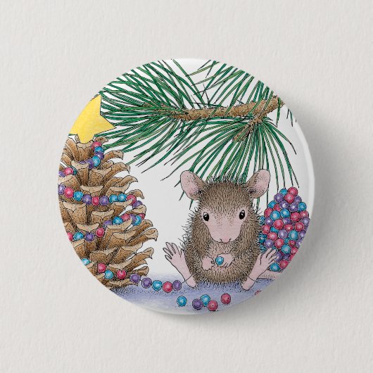 House-Mouse Design® Ronde Button 5,7 Cm (Voorkant)