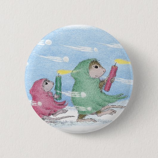 House-Mouse Design® Ronde Button 5,7 Cm (Voorkant)