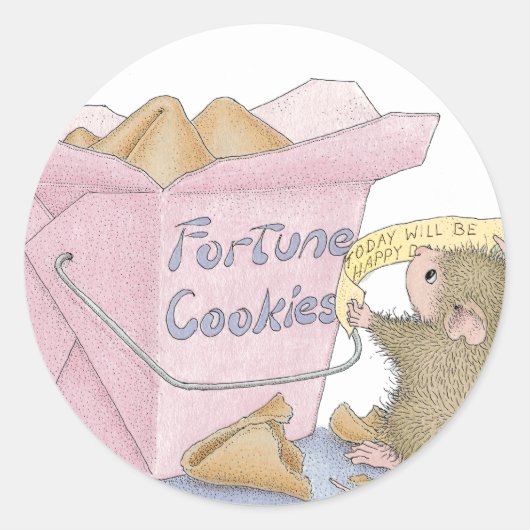 House-Mouse Design® - Ronde Sticker (Voorkant)