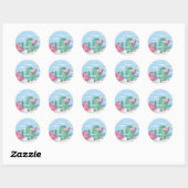 House-Mouse Design® Ronde Sticker (Vel)
