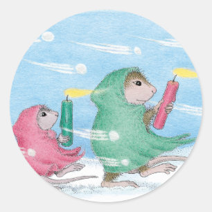 House-Mouse Design® Ronde Sticker