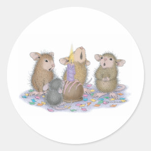 House-Mouse Design® - Ronde Sticker