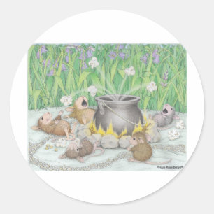 House-Mouse Design® - Ronde Sticker