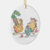 House-Mouse Design® - siervoorwerpen Keramisch Ornament (Rechts)