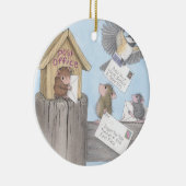 House-Mouse Design® - siervoorwerpen Keramisch Ornament (Rechts)