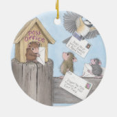 House-Mouse Design® - siervoorwerpen Keramisch Ornament (Achterkant)