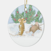 House-Mouse Design® - siervoorwerpen Keramisch Ornament (Links)