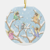 House-Mouse Design® - siervoorwerpen Keramisch Ornament (Voorkant)