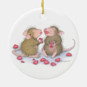 House-Mouse Design® - Valentijnsdag Ornament (Achterkant)