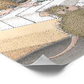 House-Mouse Design® - Wall Art Poster (Hoek)