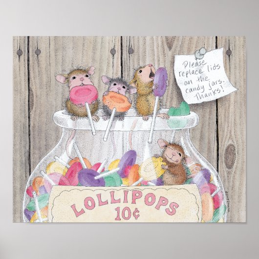 House-Mouse Design® - Wall Art Poster (Voorkant)