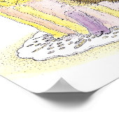 House-Mouse Design® - Wall Art Poster (Hoek)