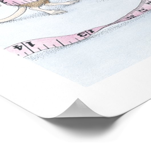 House-Mouse Designs® - Affiche de couture (Coin)