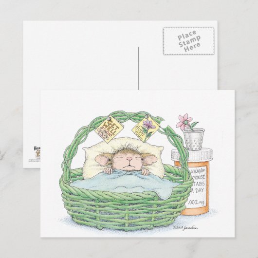 House-Mouse Designs® - Carte postale (Devant / Derrière)