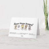 House-Mouse Designs® - Cartes de notes (Dos)