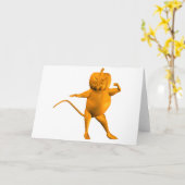 House Mouse Kaart (Gele Bloem)