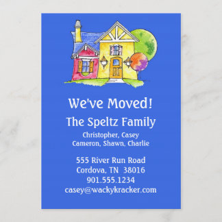 House Moving Announcment Aankondiging
